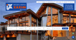 Desktop Screenshot of imobxaxim.com.br